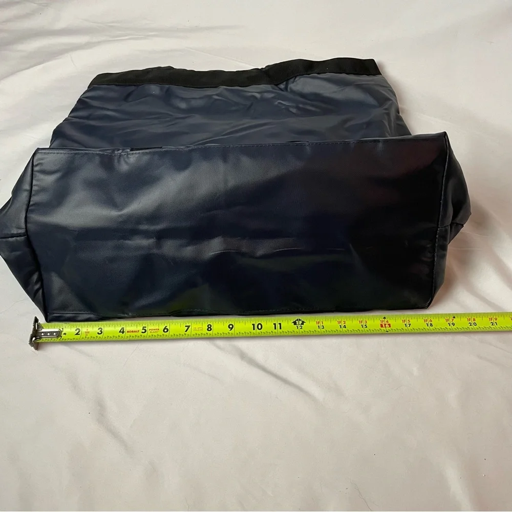 BOSS Hugo Boss Parfums Weekender Duffle Travel Overnight Bag Navy Blue Men’s